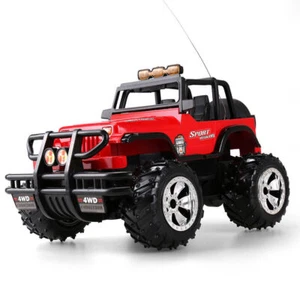 1/16 RC Car Remote Control High Speed Vehicle Off-Road Truck With Light Kids Toy - Picture 1 of 14