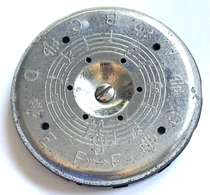 VINTAGE THE MASTER KEY CHROMATIC PITCH PIPE INSTRUMENT 13 KEYS WM. KRAFT USA - Picture 1 of 5
