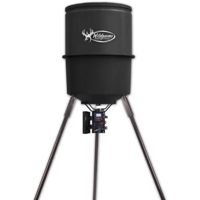 Wild Game Innovations 225 lb 30 Gallon Hunting Deer Game Feeder w Digital Timer - Image 1 of 4