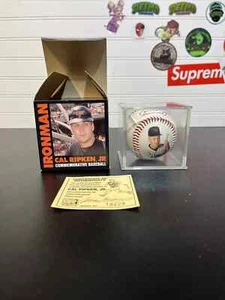 Ironman Cal Ripken Jr Commemorative Baseball - Picture 1 of 5