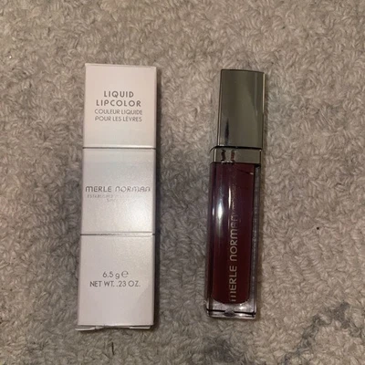 Жидкий цвет для губ Merle Norman — шелковица, совершенно новый в коробке - Изображение 1 из 2