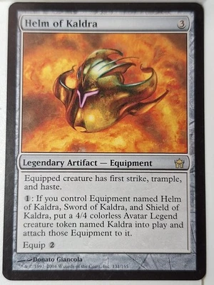 Helm of Kaldra - Fifth Dawn - Magic the Gathering MTG Nice! - Image 1 of 3