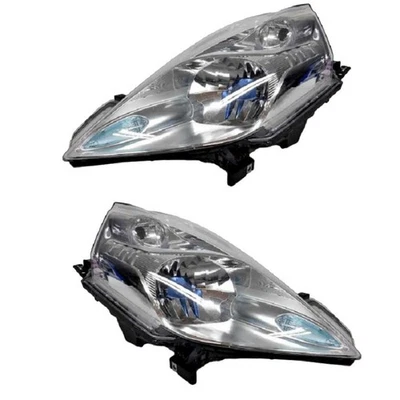 Conjunto de faros para Nissan Leaf 2013 2014 par lado conductor y pasajero CAPA Foto 1 de 4