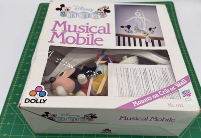 De colección Disney Bebés Musical Móvil Mickey Mouse Amigos Guardería Reemplazos Foto 1 de 4