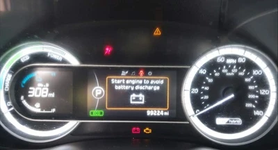 Grupo medidor velocímetro Niro OE 2018-2019 99 k millas Kia Foto 1 de 4