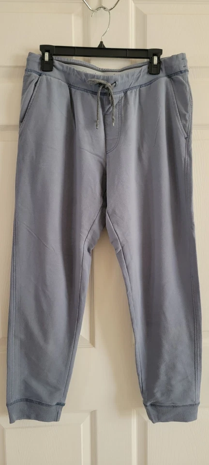 Pantalones de salón grandes vintage impermeables para hombre azules.    Foto 1 de 4