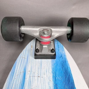 Rare Vintage Mercury Trucks Nineballs Wheels On A Sector 9 Longboard Skateboard - Picture 1 of 17