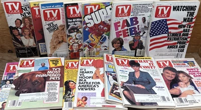 TV Guide Magazine Lot of 47 Issues From 1991 Classic Television Collectibles - Image 1 of 4