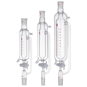 Lab Double-Layer Funnel 25ml-1000ml Constant Pressure Dropping with Stopcock - Picture 1 of 11