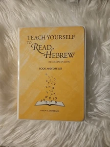 Teach Yourself to Read Hebrew, (4) Cassettes and Lesson Book Anderson, Joseph - Picture 1 of 7