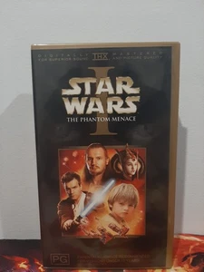 Star Wars The Phantom Menace (VHS PAL, 1999) FREE POST - Picture 1 of 6