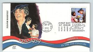 Cleveland OH Eleanor Roosevelt FDC Stamped Envelope 1998 First Lady        fdc17