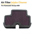 Motorcycle Air Filter Intake Cleaner For Kawasaki Versys 650 2008-2013 Washable