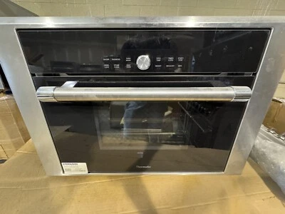 Thermador 24” Black Single Combination Steam/Convection Wall Oven MES301HP - Image 1 of 4