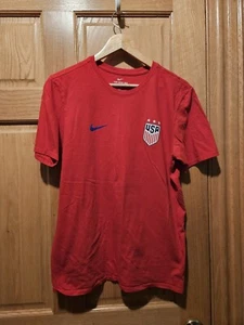 Nike Usa Womens Soccer Tobin Heath #17 T-Shirt Jersey Mens Size Medium - Picture 1 of 3