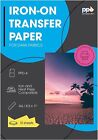 PPD Inkjet Premium T Shirt Transfer Paper A4 for Dark Fabric x 10 Sheets