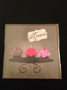 Amys Boutique by Lime Cards TREATS Greeting Card Blank Inside 6"x6" New - Picture 1 of 2