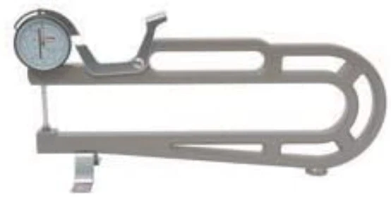 Pinza Grauating, diseñada para su uso en la medición del grosor de placas en violín  Foto 1 de 1