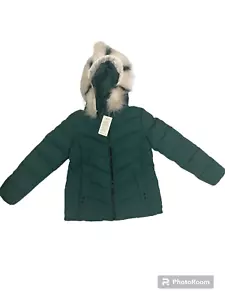 Women’s Puffer Jacket with Hood - Size Small - Picture 1 of 4