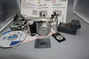 CANON PowerShot G6 7.1 Mega Pixels 4x Optical Zoom Compact Digital Camera-Tested - Picture 1 of 7