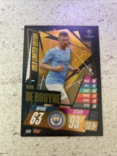 MATCH ATTAX EXTRA 2020/21 LE1G KEVIN DE BRUYNE🌟GOLD🌟LIMITED EDITION