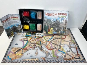POLISH EDITION - Days Of Wonder Ticket To Ride Europe Board Game - Picture 1 of 10