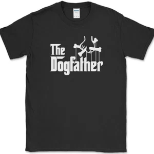 T-Shirt DER HUNDEVATER lustig Tierliebhaber Gott Humor Vatertag K9 Tee - Bild 1 von 10