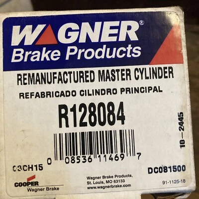 Cilindro maestro de freno Wagner R128084 para Ford Taurus Sable 89 90  Foto 1 de 4