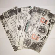 American America USA Replica Railroad Train Railway Currency Paper Money Set 1