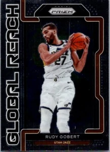 2021-22 Panini Prizm - #9 Rudy Gobert Global Reach - Picture 1 of 2