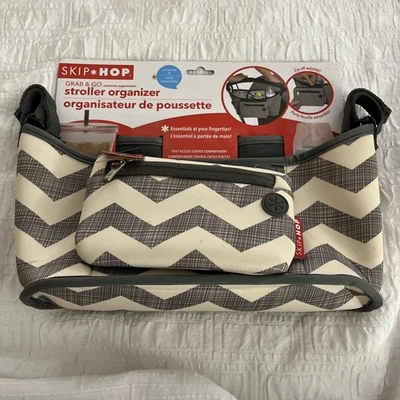 Органайзер для коляски Skip Hop Grab And Go шевронный принт новый универсальный крой - Изображение 1 из 4