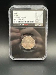 1884 NGC PF66 Proof 5C Semi-Key Liberty Nickel - Bild 1 von 2