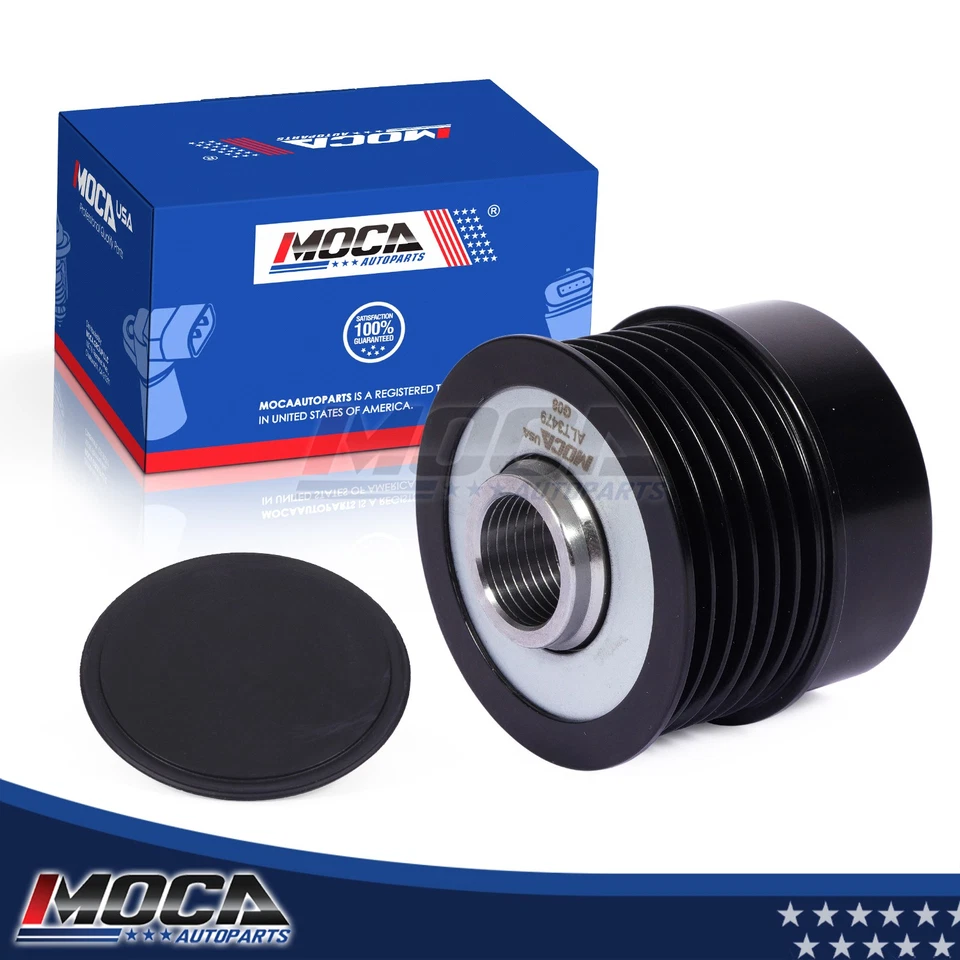 Polea desacopladora de alternador para Crown Victoria Grand Marquis Lincoln Mercury V8 Foto 1 de 4