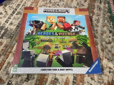 Ravensburger MINECRAFT HEROES OF THE VILLAGE BOARD GAME NEW AND SEALED UP - Image 1 of 2