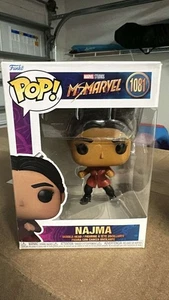 Funko Pop! Disney Marvel Ms. Marvel Nijma #1081 Vinyl Figure NEW W/ Box - Picture 1 of 1