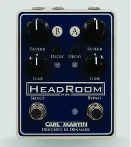 Carl Martin HeadRoom Mini Spring Reverb Guitar Pedal​ - Picture 1 of 6
