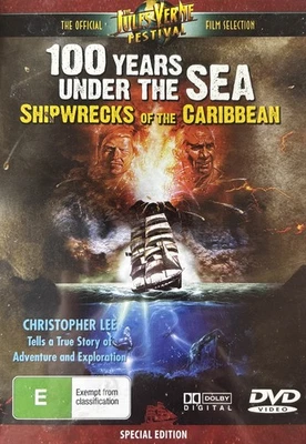DVD NEW: 100 Years Under The Sea | Shipwrecks of The Caribbean - 2007 Documentar - Image 1 of 2