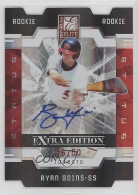 2009 Donruss Elite Extra Edition Rookie Status Signatures /50 Ryan Goins Auto - Image 1 of 2