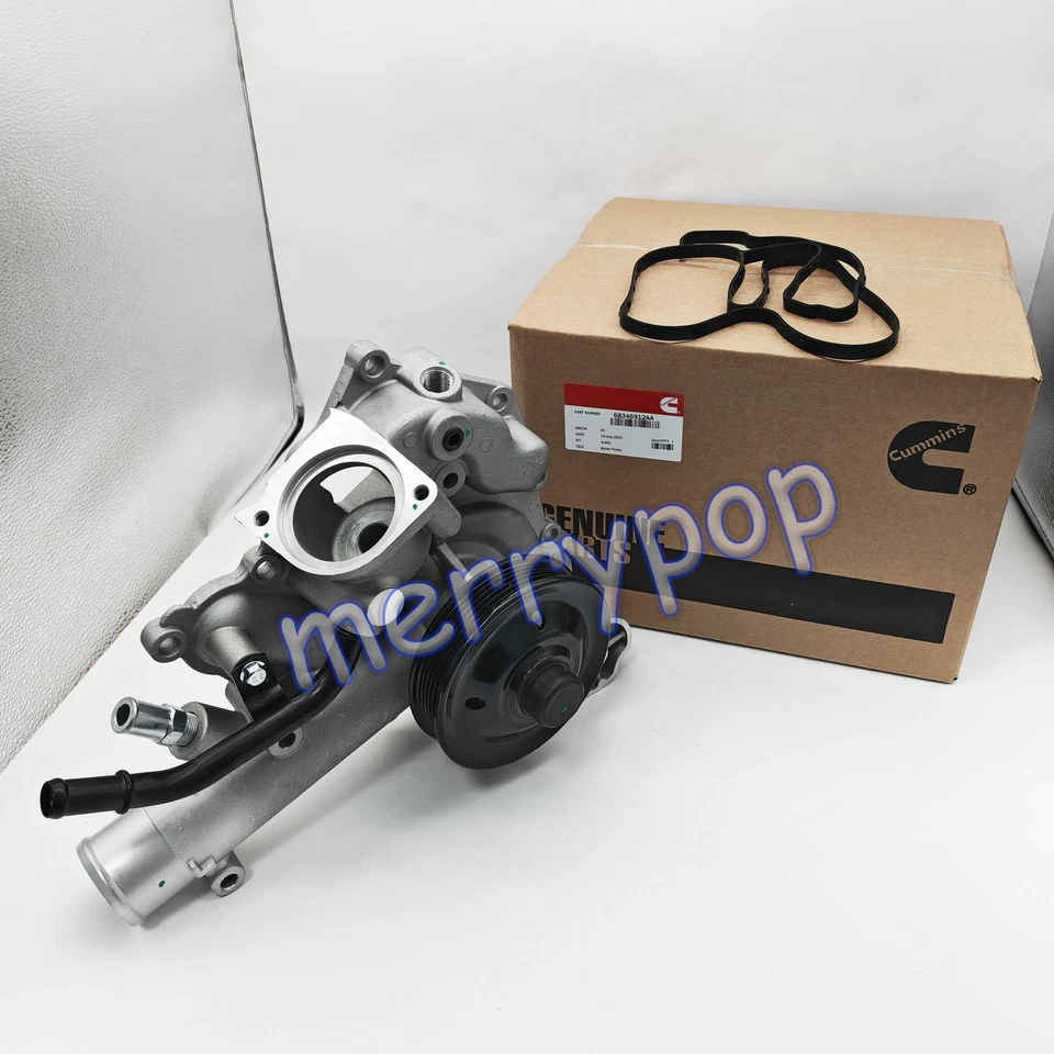 Bomba de agua Cummins con junta para Dodge Ram 1500-3500 2009-20 5,7 L Hemi 69346912AA Foto 1 de 4