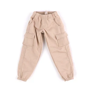 Pantalones de trabajo de carga de tela a escala 1/12 para cuerpo de figura de acción de 6" - Imagen 1 de 20