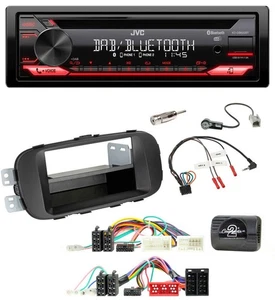 JVC CD DAB USB Bluetooth Lenkrad Autoradio für Kia Soul 2014-2019 schwarz - Bild 1 von 10