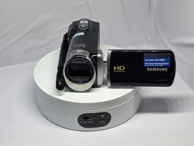 Samsung HMX-F90 Black Optical Zoom Camcorder 52X, Excell Cond, new 16GB Card - Image 1 of 4