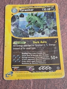 Tyranitar - 66/165 - Rare HP, English Pokemon Expedition - Picture 1 of 2