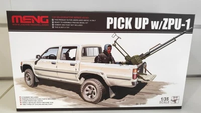 Toyota Hilux ick Up ZPU-1 meng MVS001 veicolo corazzato 1-35 afghanistan - Immagine 1 di 3