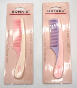 NEW Bonnie Rhinestone Combs Purple & Pink 2014 Tall Comb Wigsbuy NIP NOS - Picture 1 of 6