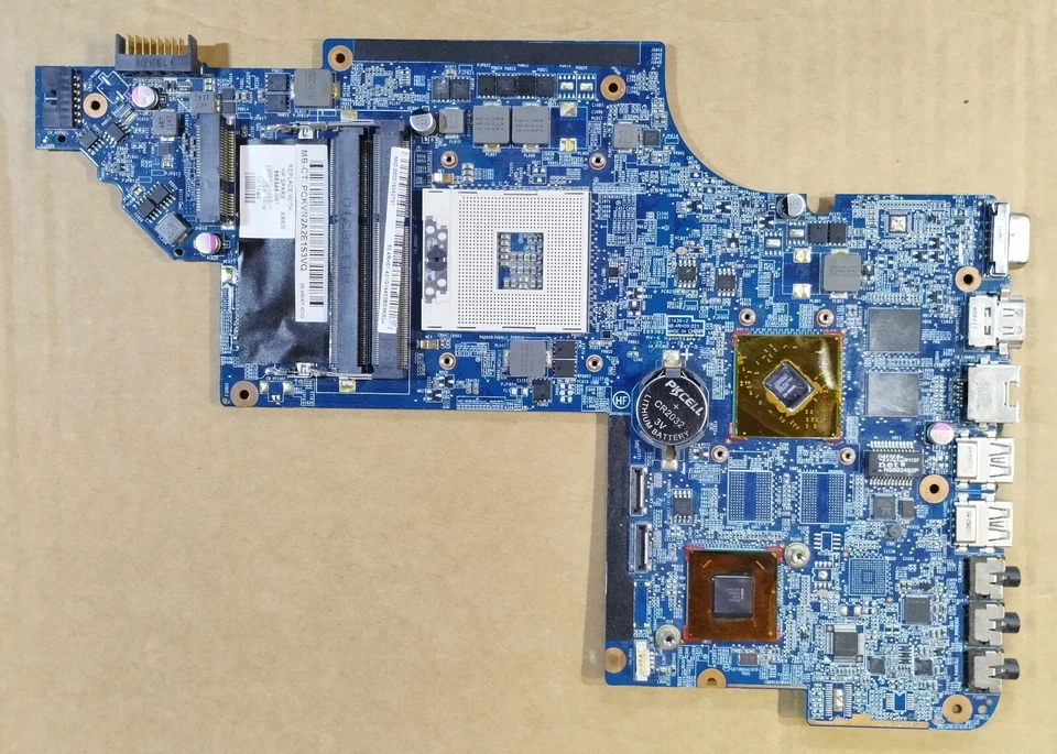 Placa Motherboard HP DV6 DV6T  , HPMH-41-AB6200-E00G , 665345-001 , Intel - Image 1 of 3