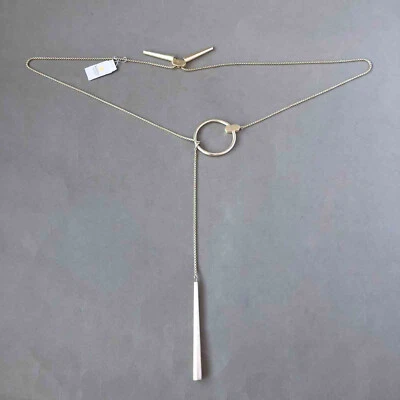 Collar Kendra Scott Oro Tegan Nuevo Con Etiqueta $110 Minorista Foto 1 de 4