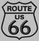 Route 66 US grey brodé patche Thermocollant iron-on patch