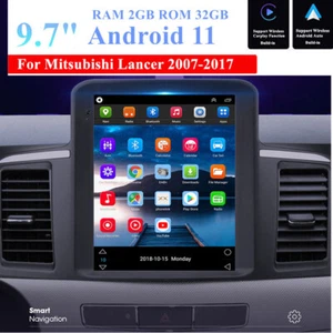 9.7" Android 11 Head Unit Stereo GPS Wifi For 07-17 Mitsubishi Lancer w/Carplay - Bild 1 von 24