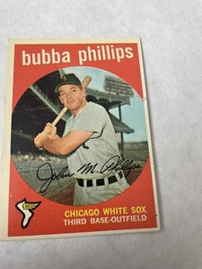 1959 Topps - #187 Bubba Phillips - Bild 1 von 2